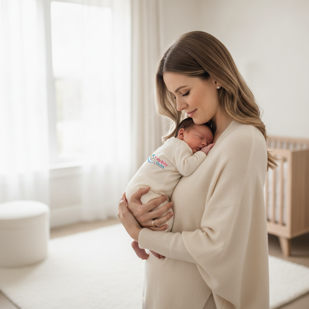 Branded Mother and Baby